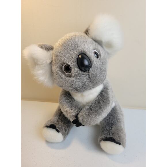 Gray Australian Koala Cute Soft Adorable Plush Stuffed Animal Toy 10" - Picture 1 of 8